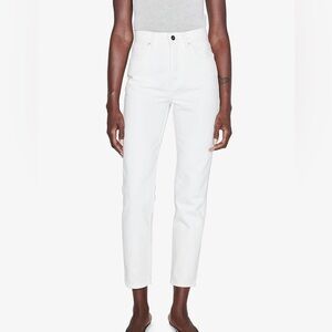 ANINE BING Sonya straight cotton denim jeans NWT